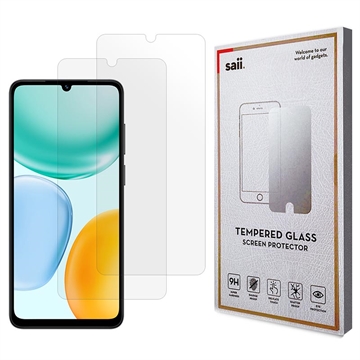 Honor X5c/X5c Plus Saii 3D Premium Beskyttelsesglass 2 Stk.