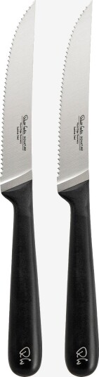 Robert Welch Grillkniv Serrated Signature 2 pakning Sølv