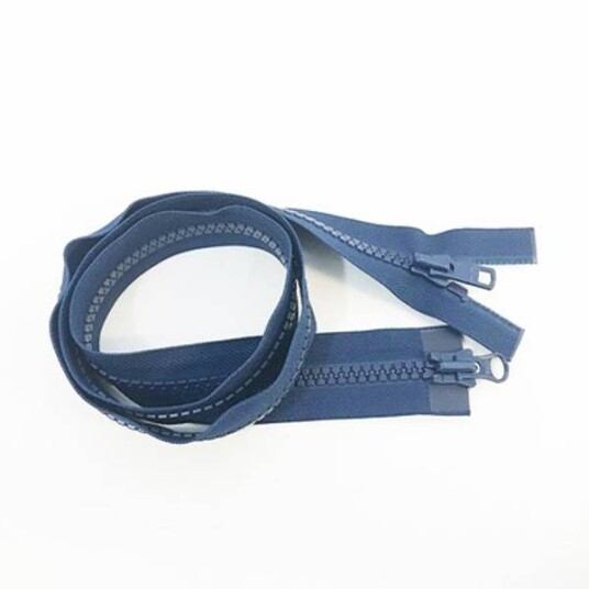 GLIDELÅS DELRIN 8 MM 90 CM 2 VEIS DELBAR MARINEBLÅ