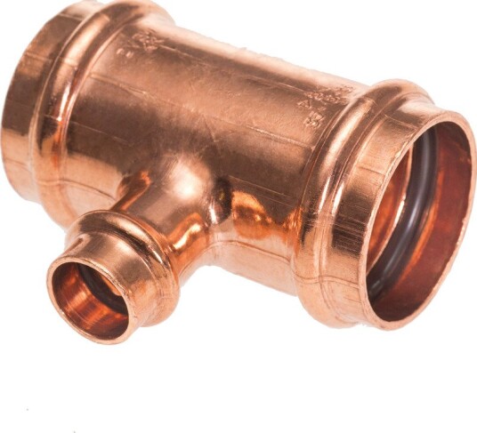 10 stk >B< T-stykke med trykkavlastning 22X15X18 MM