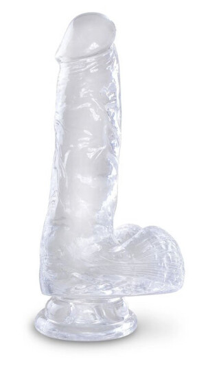 King Cock Dildo Clear King Cock 6 inch