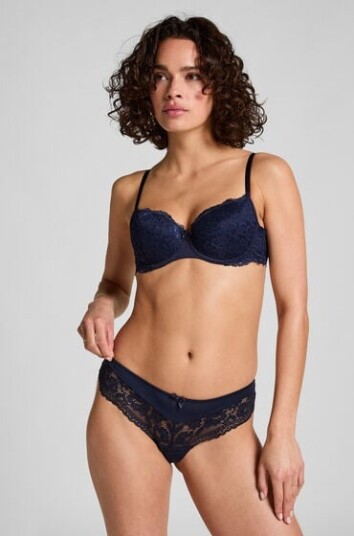 Hunkemöller Valencia Brazilian Shorts Blå
