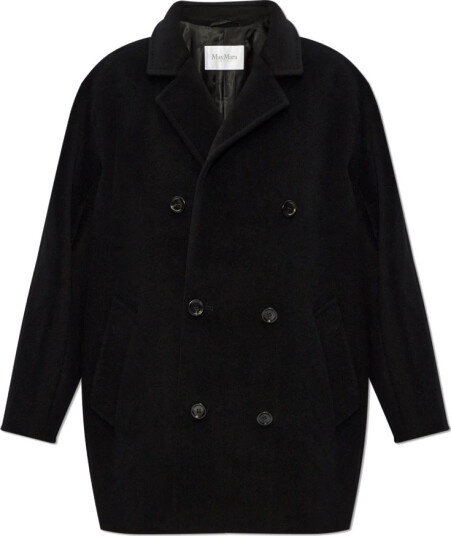 Max Mara Dame Frakker Svart M,