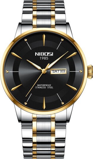 Nibosi Space Cadet Silver Black Gold