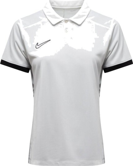 Nike Polo Dri FIT Academy 25 Hvit/Svart/Grå Kvinner størrelse X Large