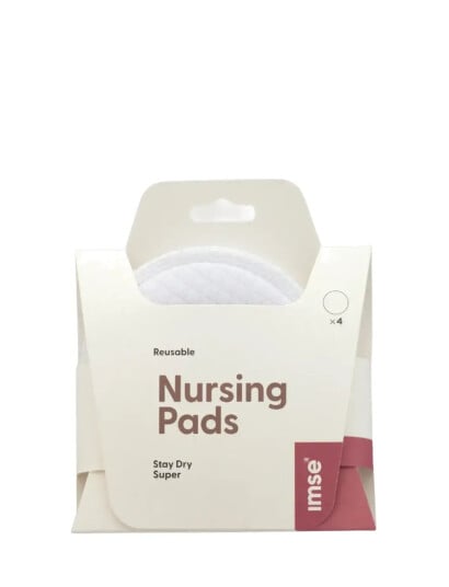 Imse Vimse Nursing Pads Stay Dry, Super 2-Pairs - White - ONE SIZE Imse Vimse Nursing Pads Stay Dry, Super 2-Pairs - White - ONE SIZE
