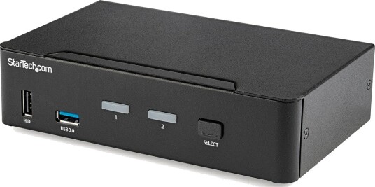 StarTech KVM-switch med lyd 4K/60Hz