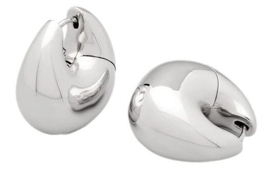 Tom Wood Jewellery Bao Hoops Large Øredobber Sølv
