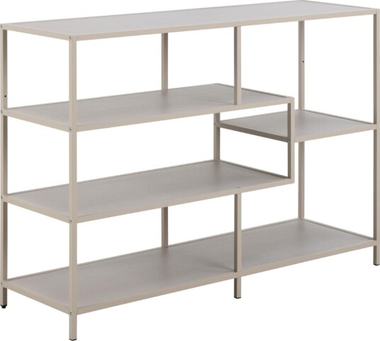 Hasslevik Bokhylle 114 cm - Grå