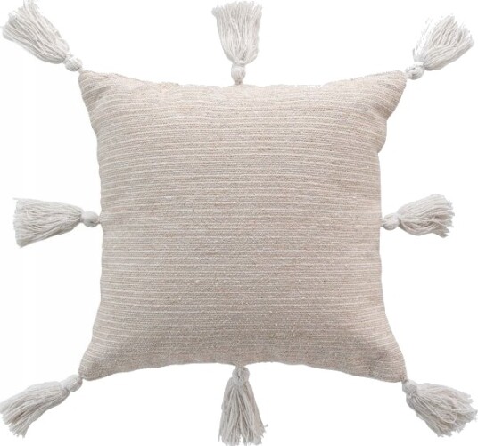 Boho Dekorativt Putetrekk Ines Bomull Frynser 40 X 40 Cm