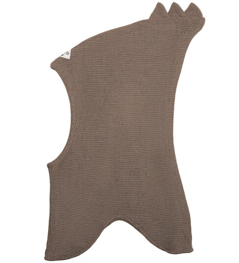 Racing Kids Balaclava Ull/Bomull 2 lags Brown Birch Bark 3 9 md 62 74 Balaclava dobbel Brun