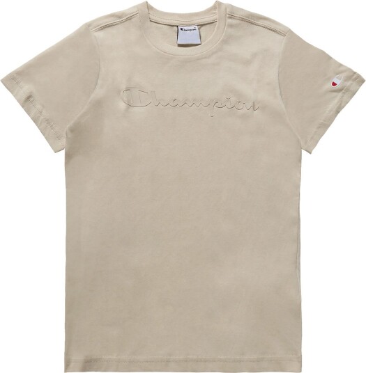 Champion Ss Tee Beige 102 107