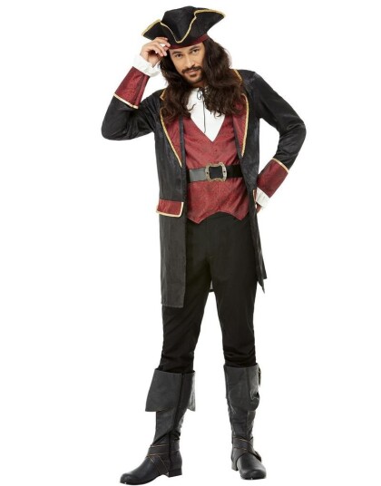 Deluxe Swashbuckler Piratkostyme til Mann Deluxe Swashbuckler Piratkostyme til Mann