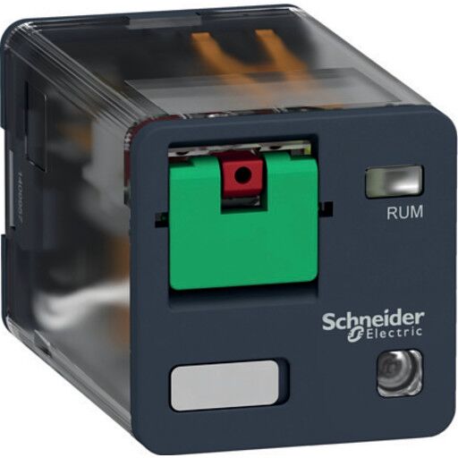 Schneider Electric Plug-in relay 10a 3c/o 24vac with led andtest button (3606480626920)
