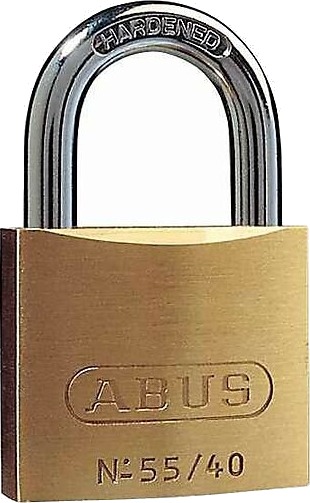 Abus hengelås 55/40 messing