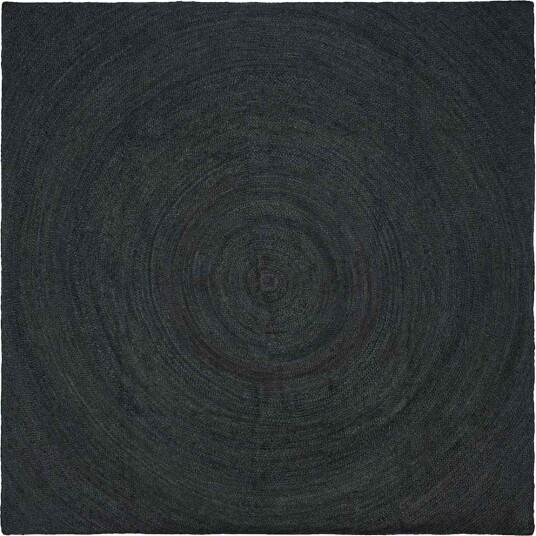 Områdetepper Mørkegrå 240 x 240 cm Jute