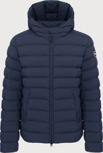 Colmar Men´s Quilted Down Jacket Hood Navy Blue 58