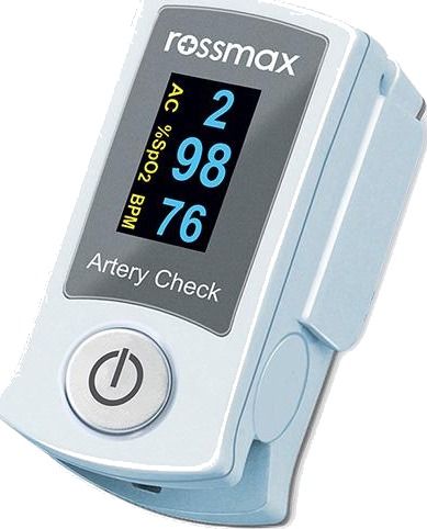 Rossmax pulsoksymeter SB200 fingertupp 1 stk