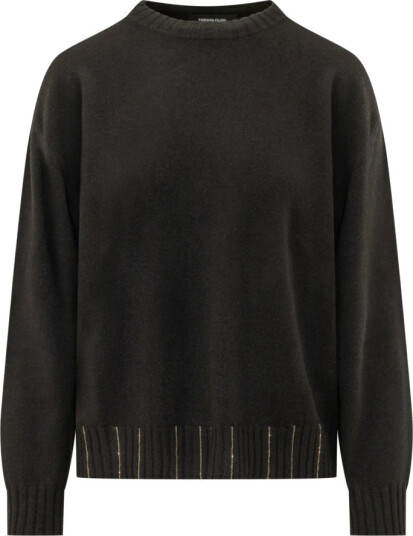 Fabiana Filippi Dame Strikkevarer Svart M,