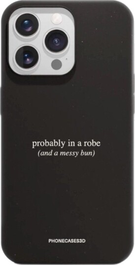 Phonecases3D iPhone 13 Pro Marit Bakkli komposterbart deksel, svart