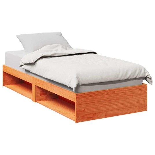  Dagseng uten madrass voksbrun 80x200 cm heltre furu 8721158637208