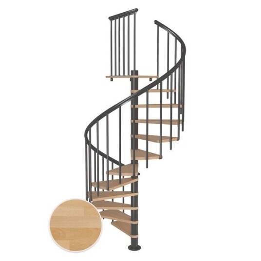 Dolle Montreal Spiral Bøk Oljet 7016 Classic3 13T Ø160 Dolle Montreal Spiral Bøk Oljet 7016 Classic3 13T Ø160