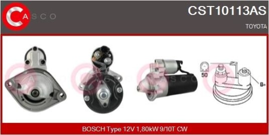 Starter CASCO CST10113AS Starter CASCO CST10113AS