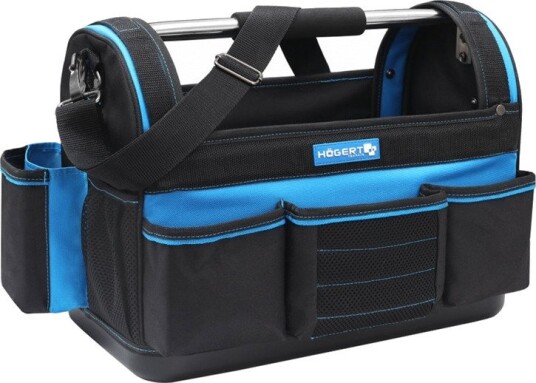Högert Verktøybag HT7G205 600D Polyester, 23 Lommer (Metallhåndtak Med Skumgrep) Högert Verktøybag HT7G205 600D Polyester, 23 Lommer (Metallhåndtak Med Skumgrep)