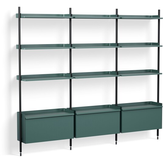 Hay Pier System 133 3 columns PS Blue / Black