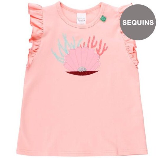 Fred's World By Green Cotton Fred`S World Ocean T-Shirt, Rosa Fred's World By Green Cotton Fred`S World Ocean T-Shirt, Rosa