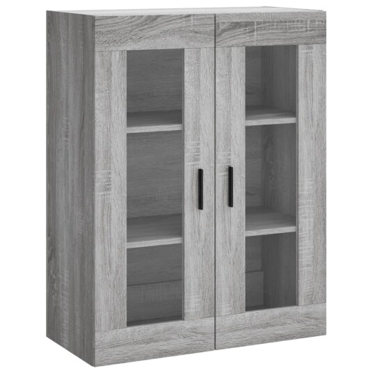 vidaXL Highboard grå sonoma 69,5x34x180 cm konstruert tre 8720845476533 vidaXL Highboard grå sonoma 69,5x34x180 cm konstruert tre 8720845476533