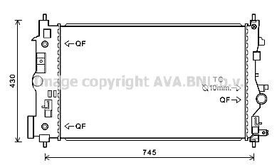 Radiator AVA Clever Choice OL2546
