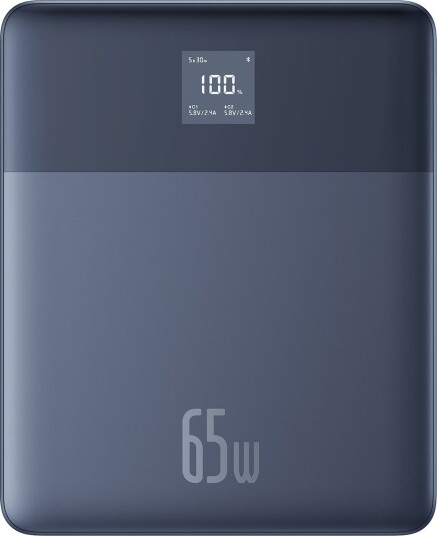 Baseus Blade 2 12000mAh 65W USB-C Strømbank Blå Baseus Blade 2 12000mAh 65W USB-C Strømbank Blå