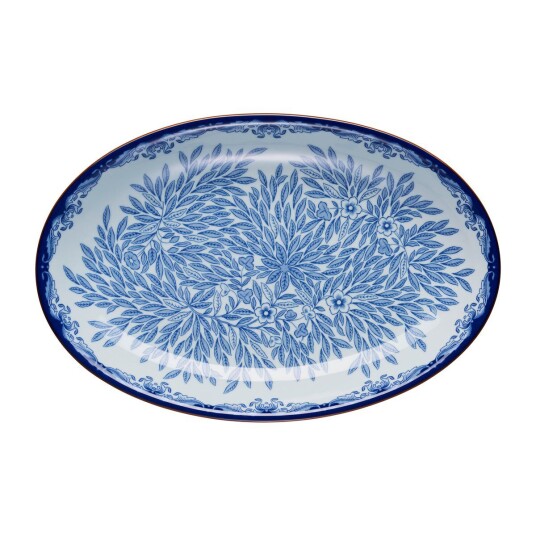 Rörstrand Ostindia Floris ovalt serveringsfat 22 x 33 cm Rörstrand Ostindia Floris ovalt serveringsfat 22 x 33 cm