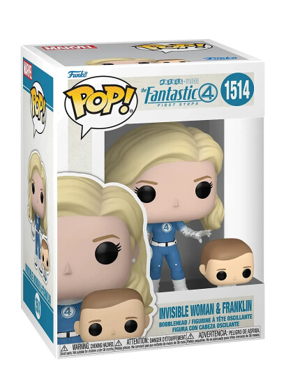 Funko Pop Vinyl Figur - Invisible Woman - Rosa - ONE SIZE