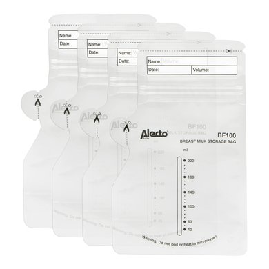 Alecto ® Morsmelkpose 100 stk