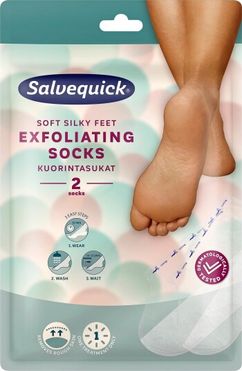 Salvequick Exfoliating sock 34 ml