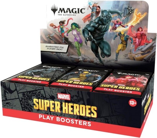 Magic: the Gathering Marvel Super Heroes - Play Booster Box (30-Pack)