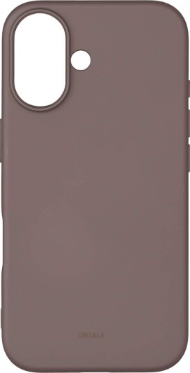 ONSALA Bakside Sil Touch Resirkulert MagSerie iPhone 16 Sjokolade