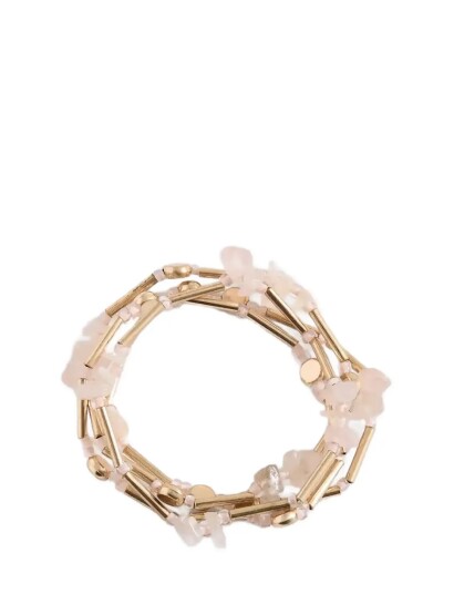Mango Pack Of 4 Bracelets Gold ONE SIZE Mango Pack Of 4 Bracelets Gold ONE SIZE