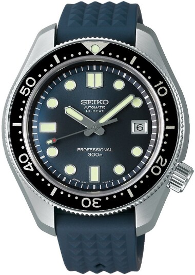 Seiko Herreklokke SLA039J1 Prospex Blå/Gummi Ø45 mm