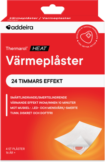 Addeira Thermarol® Varmeplaster 4 stk. Addeira Thermarol® Varmeplaster 4 stk.