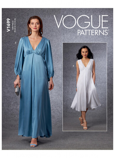 Vogue 1699 - Kjole B5 (8-10-12-14-16)