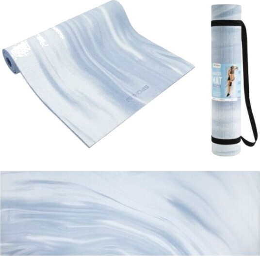 Spokey Lightmat, Pvc, Blå, Hvit, Mønster, 61 Mm, 183 Mm, 0,6 Mm