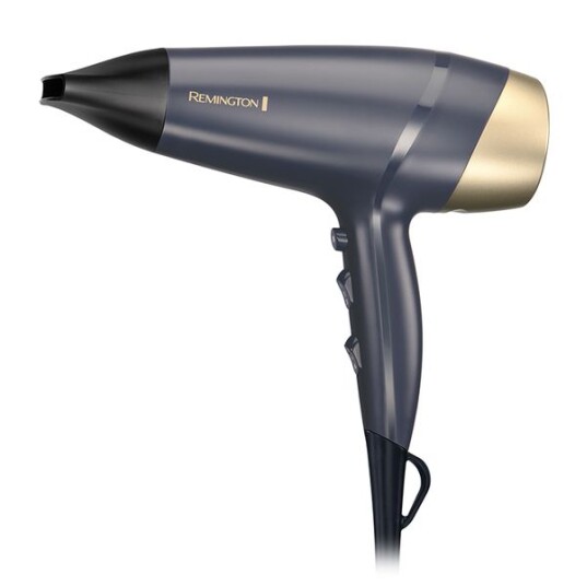 Remington Sapphire Luxe hårføner D5805 (blå og gull)