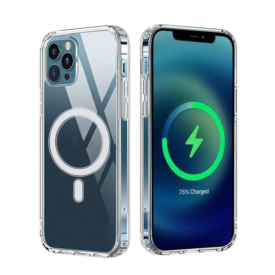 TFO Anti-Shock MagSafe Deksel til iPhone 17 Pro Max - Transparent