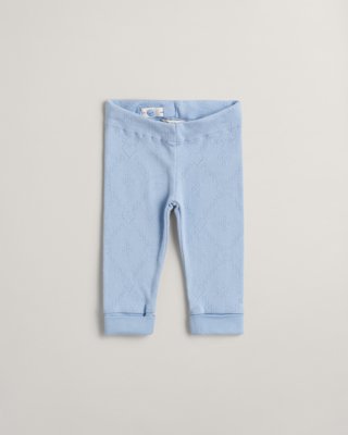 Baby Pointelle leggings SHADE BLUE 74