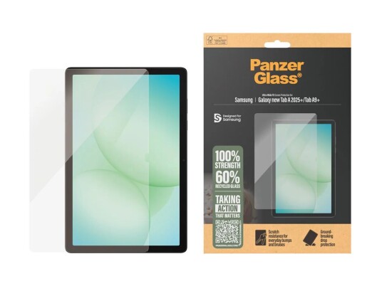 PanzerGlass UWF Skjermbeskytter for Samsung Galaxy Tab A11+ - Beskytter mot Skader