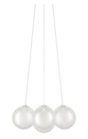 Lodes Random Cloud 7 Lysekrone Ø23 3000K Frostet/ Glass Lodes Random Cloud 7 Lysekrone Ø23 3000K Frostet/ Glass