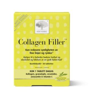 New Nordic Collagen Filler One-A-Day, 30 Tabletter New Nordic Collagen Filler One-A-Day, 30 Tabletter